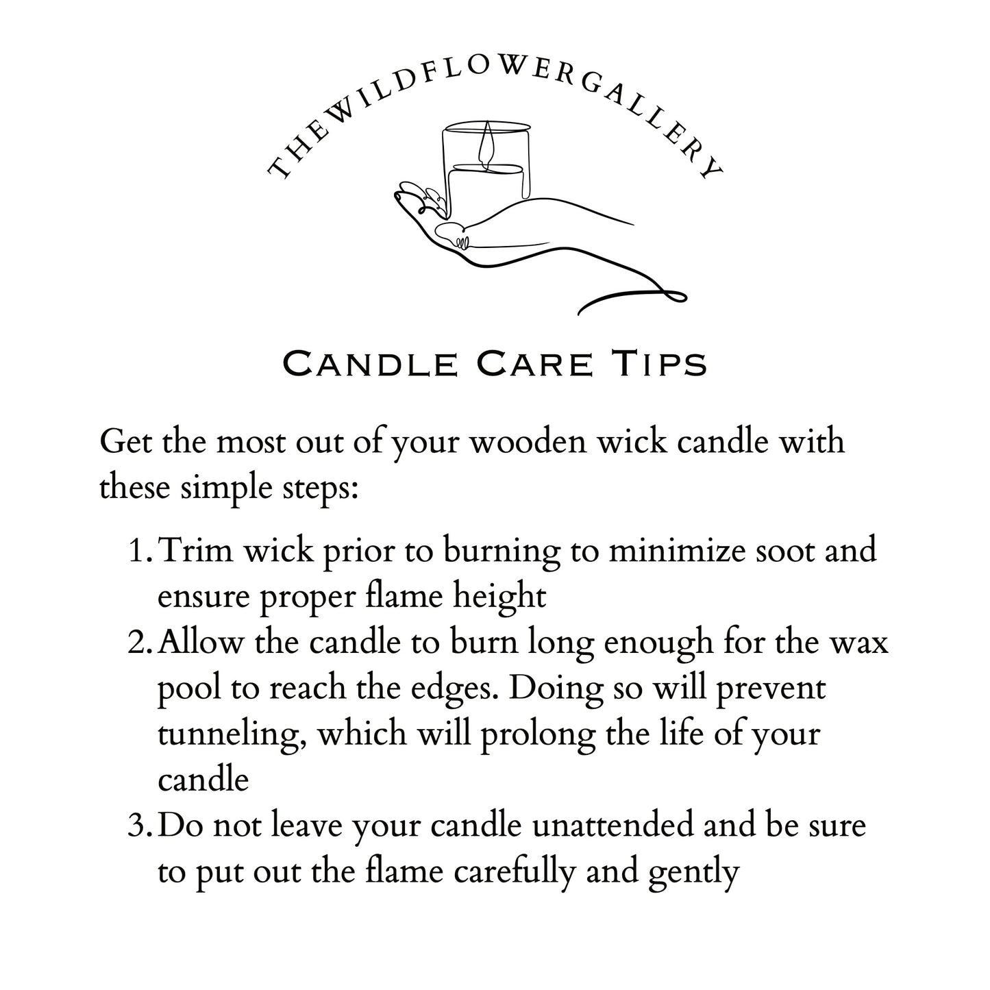 candle care tips and how to take care of your luxury candles