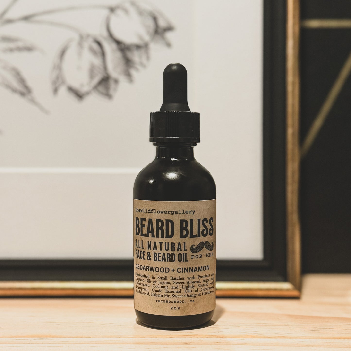 all natural moisturizing beard oil for men