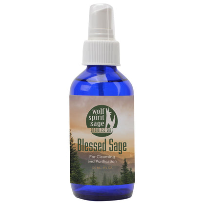 smokeless sage body and room spray for cleansing and purification
